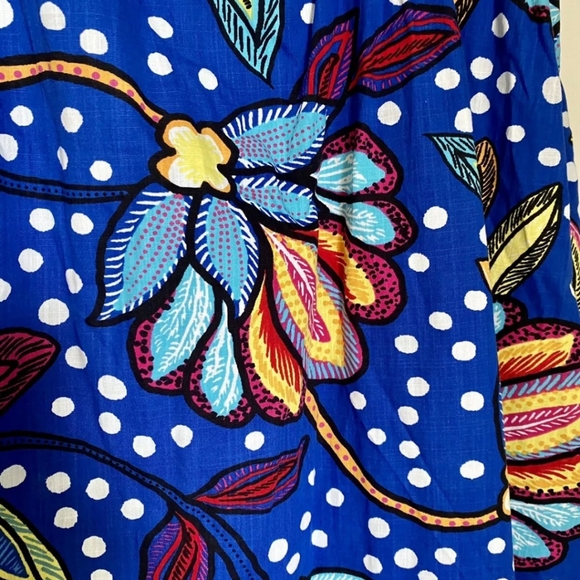 Tabitha Brown Target V-Neck Floral and Polka Dot Maxi Dress 12 - Picture 4 of 7